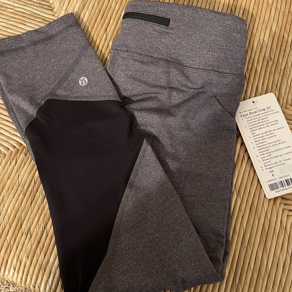 Lululemon Pace Rival Crop